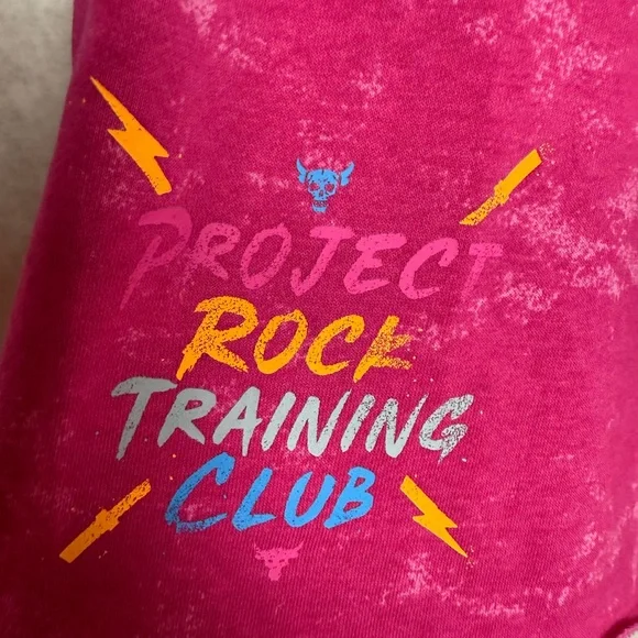 NWT, Under Armour, Project Rock, Pink Training Shorts, XXL - Picture 3 of 5